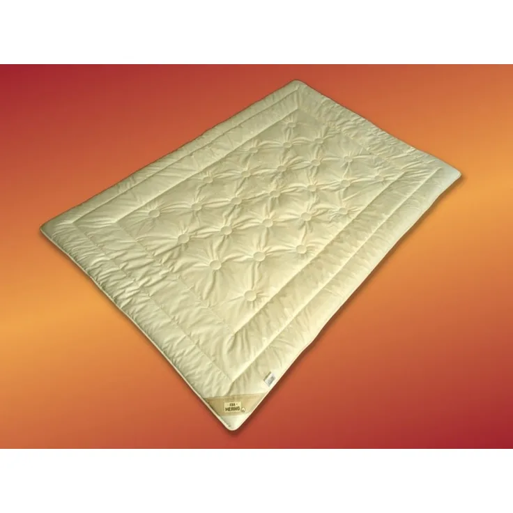 Merino Sommer Bettdecke - Extra-Leicht Steppbett - Garanta Merino KBA/KBT 155x220 cm