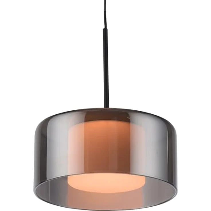 Paul Neuhaus LED-Hängelampe Rika, 71 cm, dreiflammig, dimmbar, höhenverstellbar, Glas, schwarz – Bild 9