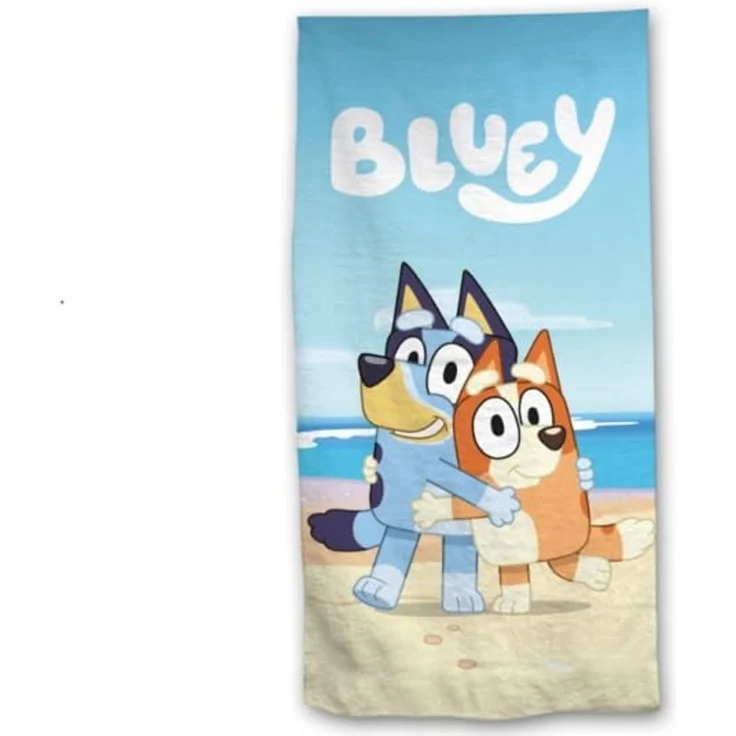 Bluey Strand Badetuch Strandtuch Duschtuch 70 x 140 cm 100% Baumwolle – Bild 4