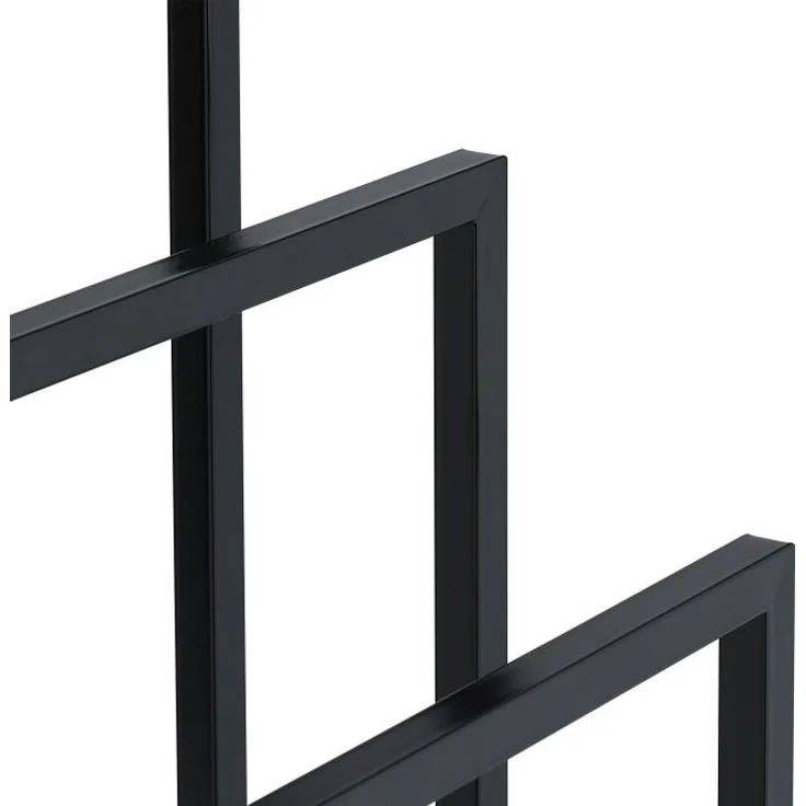 Schwarzer Handtuchständer 3 Stangen 10043539 – Bild 6