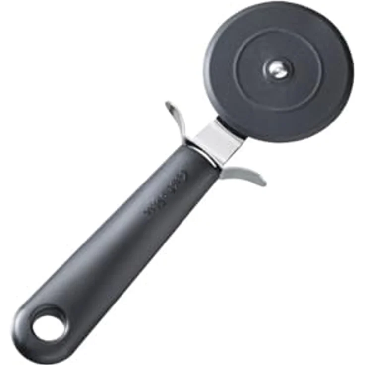 GastroMax Pizzaschneider – Pizzaschneider aus lebensmittelechtem Edelstahl/Cutter für Pasta und Teigwaren mit rutschfestem, ergonomischem, BPA-freiem Griff und Klingenschutz – Küchenartikel – Bild 2