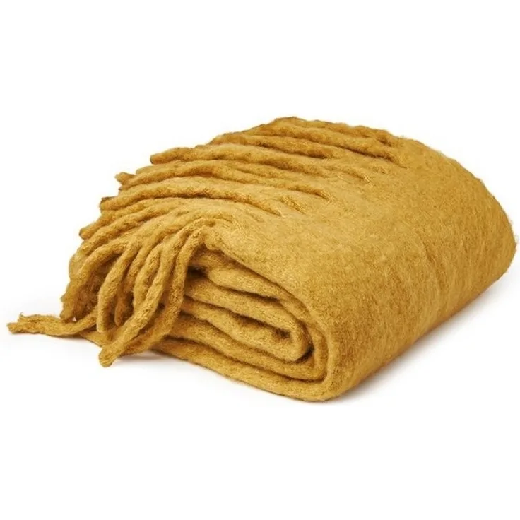 Meyco Uni Plaid Honey Gold Gelb