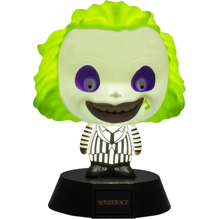 Paladone Beetlejuice Icon Light BDP Umgebungsbeleuchtung Mehrfarben Kunststoff Badezimmer Kinderzimmer Akku AAA – Bild 2