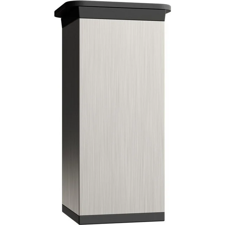 sossai® Möbelfuß Design-Möbelfüße, 4er & 8er Set, höhenverstellbar MFV1, Farbe: Inox, (8-St), Farbe: Inox – Bild 2