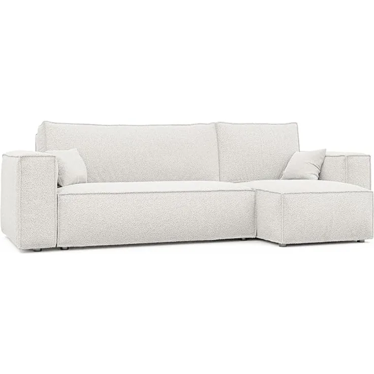 Eckschlafsofa mit integriertem Stauraum und komfortabler Liegefläche