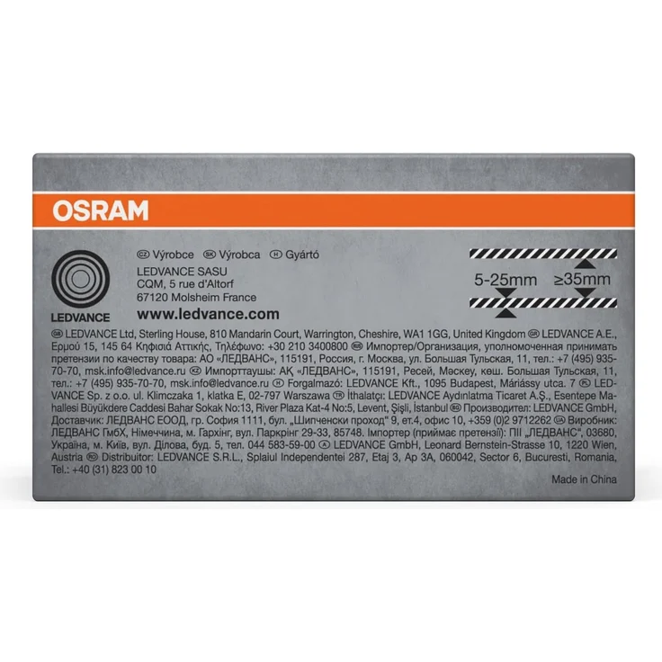 Osram Downlight Slim 85mm, LED Einbauleuchte, 4.5W, 4000K neutralweiß, 240 Lumen, flaches Design, IP20, einfache Montage für Wohnräume und Küchen, Weiß – Bild 3