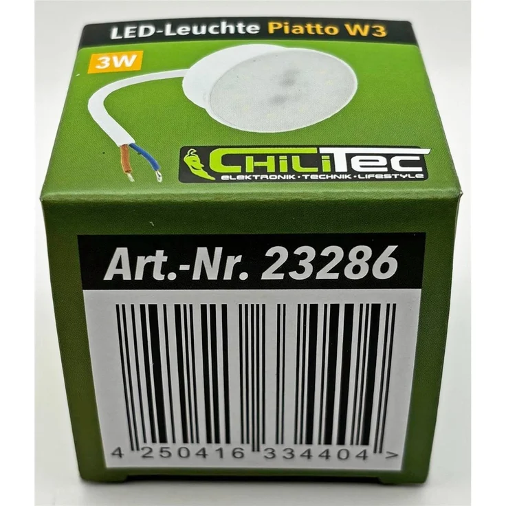 LED-Modul "Piatto W3" warmweiß120°, 2900K, 230V, 3W, 240lm, 50x24mm – Bild 8