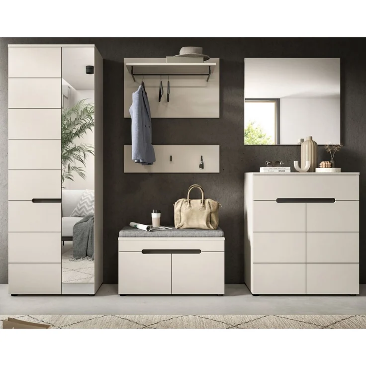 Garderobe Set 7-tlg. Cooper in Kaschmir 255 cm – Bild 2