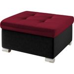 Polsterhocker Niko Klein (Farbe: Kronos 07 + Kronos 02)