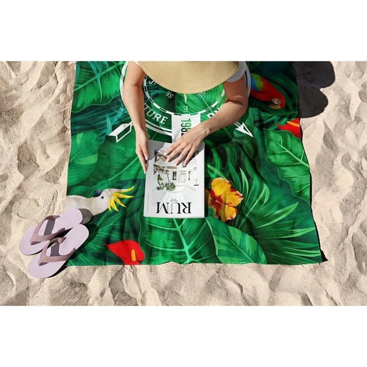 Mijolnir 'Forest Camping 70' Strandtuch, Mehrfarbig, 70 x 130 cm – Bild 6