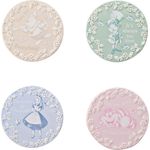 Disney Getränkeuntersetzer Alice in Wunderland Untersetzer Tassen, Disney Store, 4-tlg.