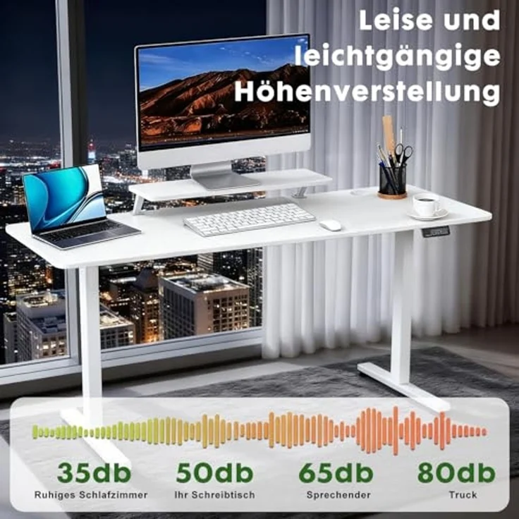 DUMOS Nachttisch Nachttisch mit 2 Schubladen, Stoffkommode,Nachtkommode (ein Paar Nachttische, ein Paar Nachttische) – Bild 5
