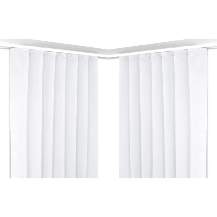 Beautex Verdunkelungsvorhang 2er Set Verdunkelungsgardine mit U-Band, Blackout Vorhang abdunkelnd (2 St), Kräuselband, verdunkelnd – Bild 2
