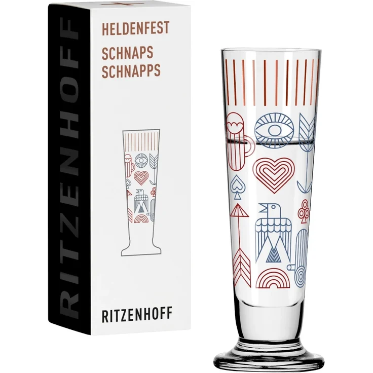 Ritzenhoff 1061015 Schnapsglas #15 HELDENFEST Paul Farrell 2024 – Bild 1