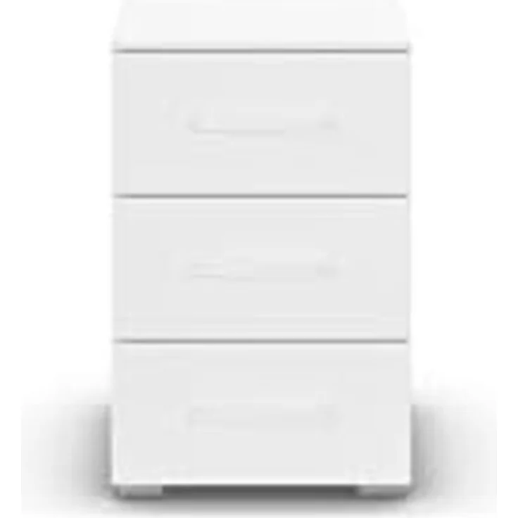 rauch Aditio Box, Nachttisch, 3 Schubladen, mit Softclose-Funktion, Farbe Weiß, BxHxT 40x61x42cm – Bild 6