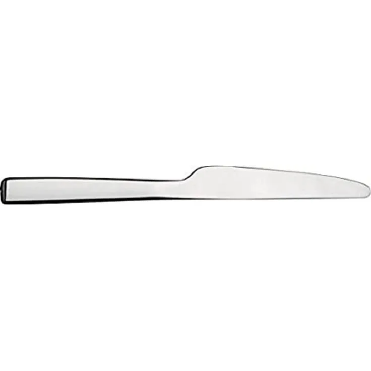 Alessi Dessertmesser, Stahl, Silber, 20x4. 5x1. 8 cm, 6-Einheiten