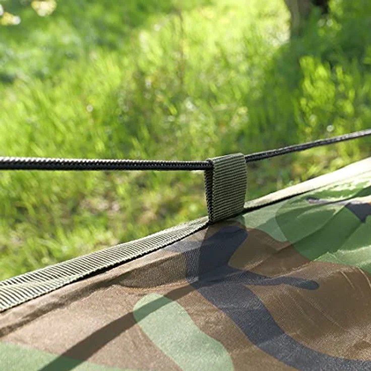 yourGEAR Sonnensegel yourGEAR Bushcraft Tarp 4,3x4,3 Regendach Sonnensegel 5000mm – Bild 9