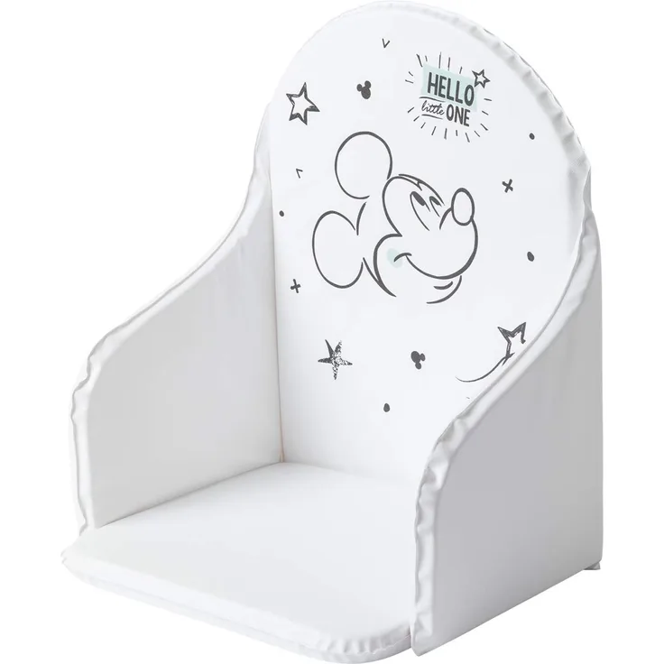 BabyCalin DIS501001 Stuhlkissen, 28cm x 38cm, Disney Mickey Little One, mehrfarbig, 1 Stück