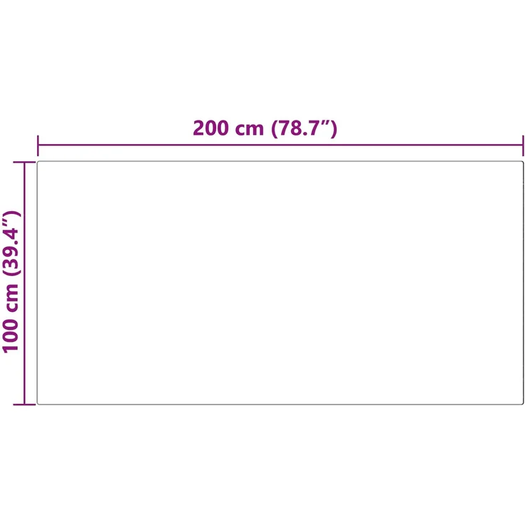 vidaXL Kunstschaffell Teppich Tafalla Rosa 100 x 200 cm Polyester 42021547 – Bild 9