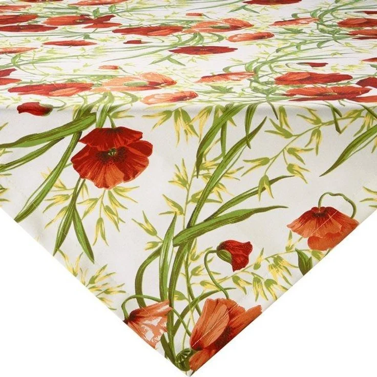 sander table + home Mitteldecke Mitteldecke, Baumwolle Blumen – Bild 3