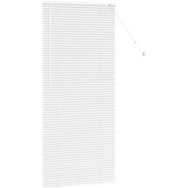 vidaXL Venezianische Jalousie Weiß 175 x 70 cm 25 mm Aluminium 42005991 – Bild 5