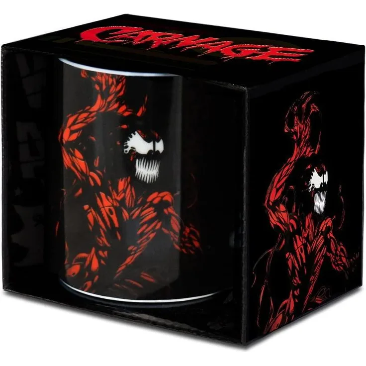 MARVEL 6831661000 Tasse, Porzellan, Schwarz, 8 x 8 x 9 cm, 1 Einheiten