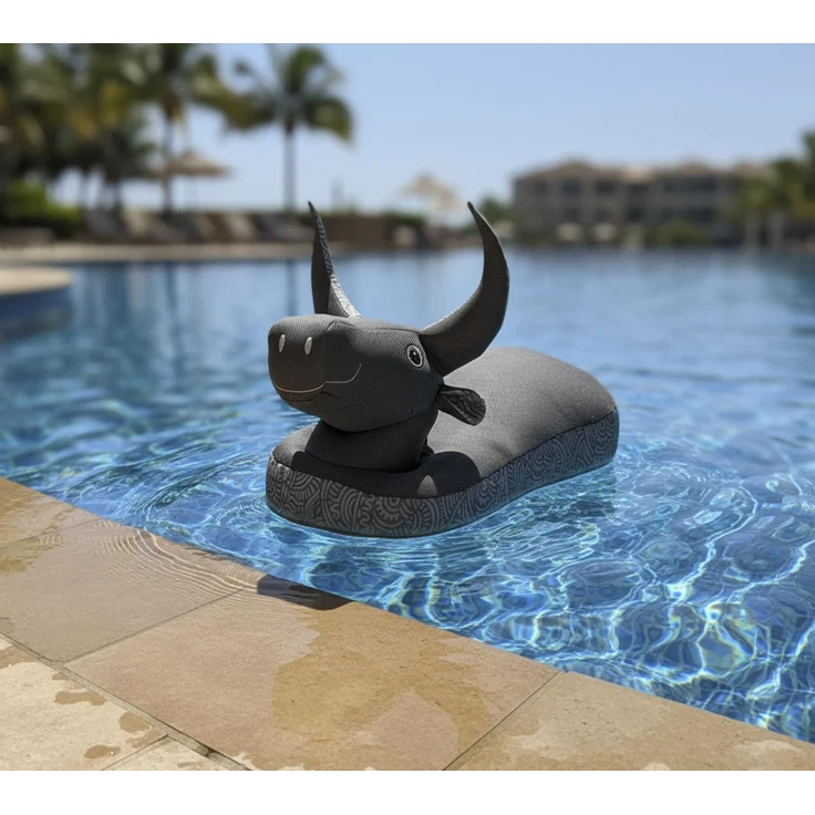 Westmann Stier | Stoff Schwimmtier für den Pool