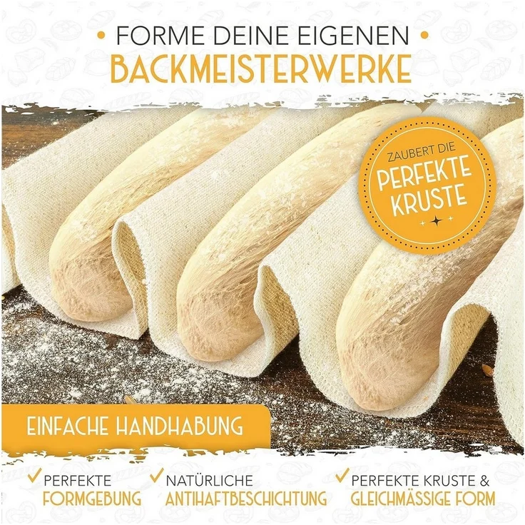 Krustenzauber Brotbackform KRUSTENZAUBER Gusseisen Topf zum Brotbacken & andere Brotbackformen – Bild 3