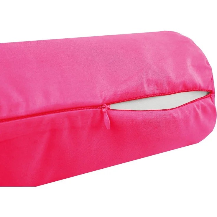 Bestlivings Bezug für Nackenrolle 12x30cm ( BxL ) Bezug in Pink, in vielen Farben – Bild 2