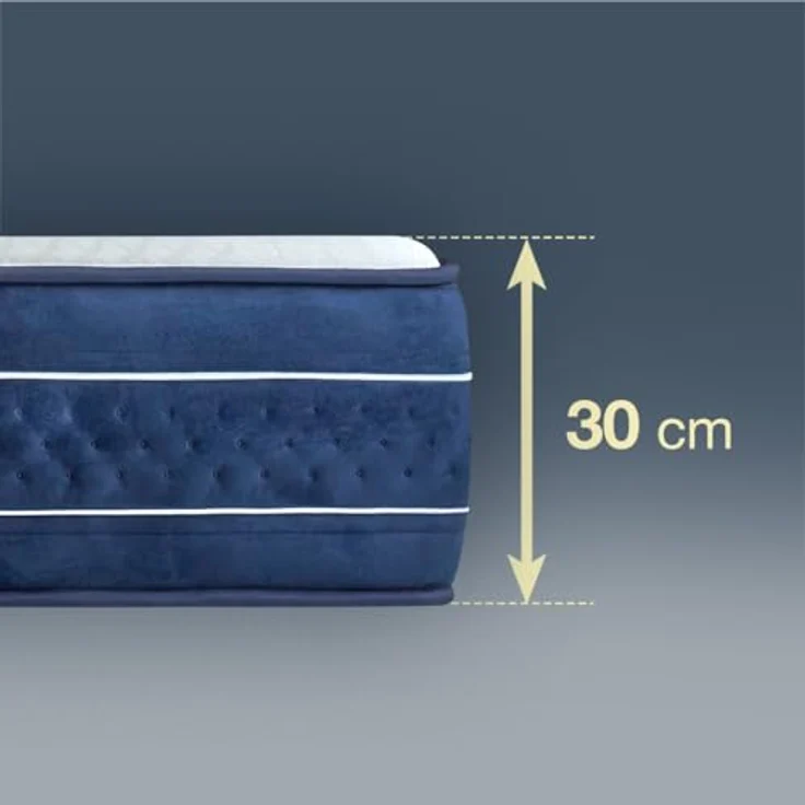 KUO Dream LuxDream Matratze, viskoelastisch, mit Wolkeneffekt, Dicke 30 cm, 160x200 cm – Bild 4