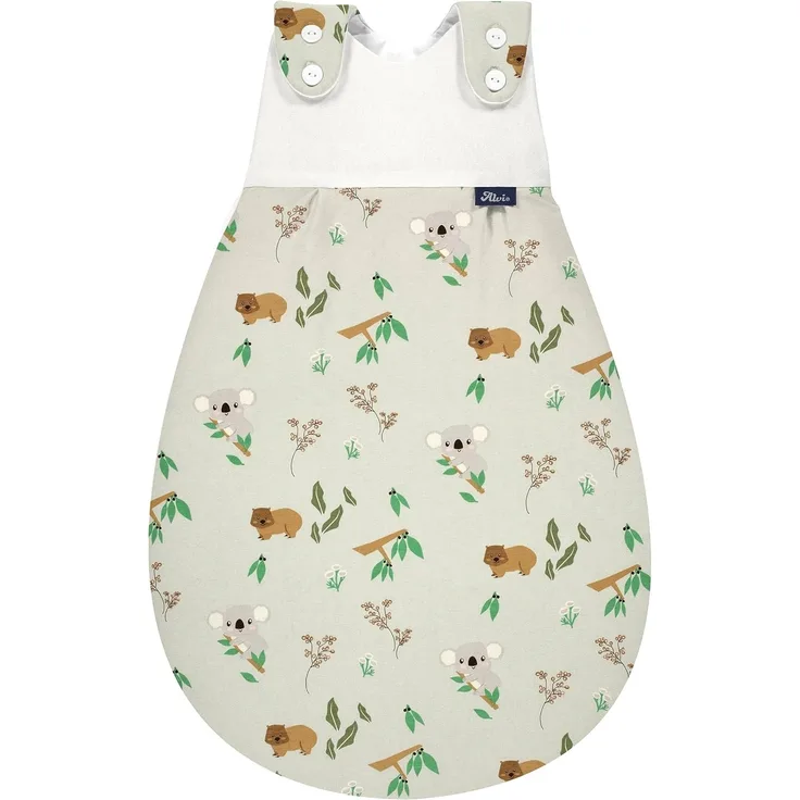 Alvi Baby-Mäxchen Außensack Organic Koalas World 68/74