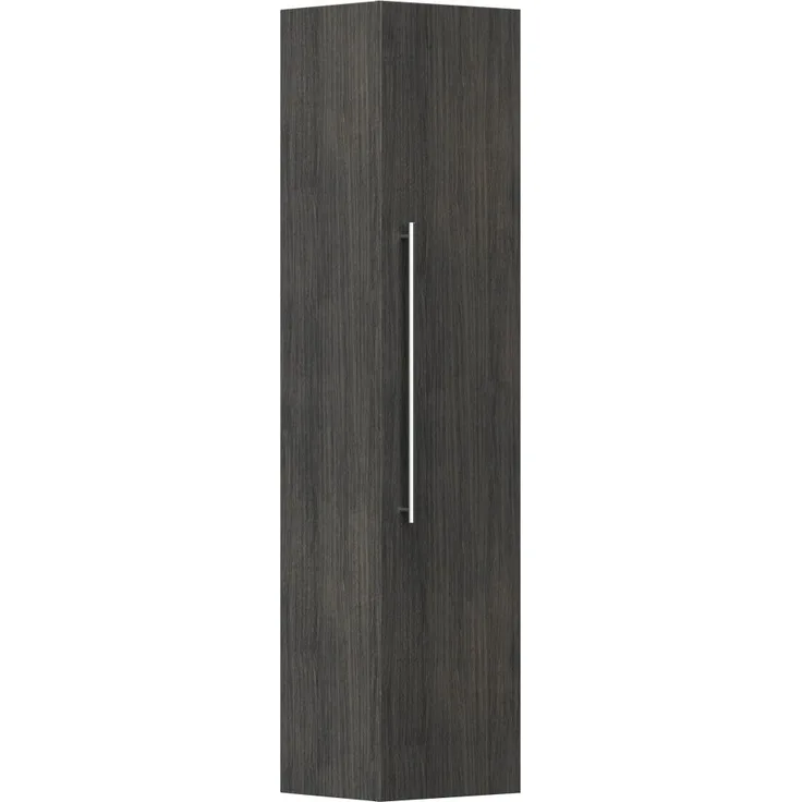 Hochschrank 150 cm anthrazit gemasert : Anthrazit gemasert