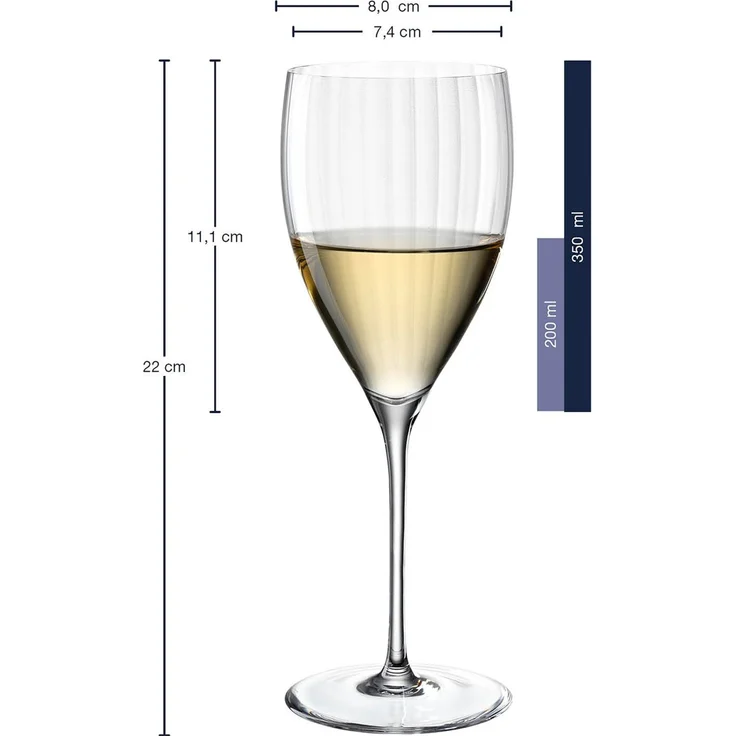 Leonardo POESIA Rieslingglas 350 ml 6er Set – Bild 2