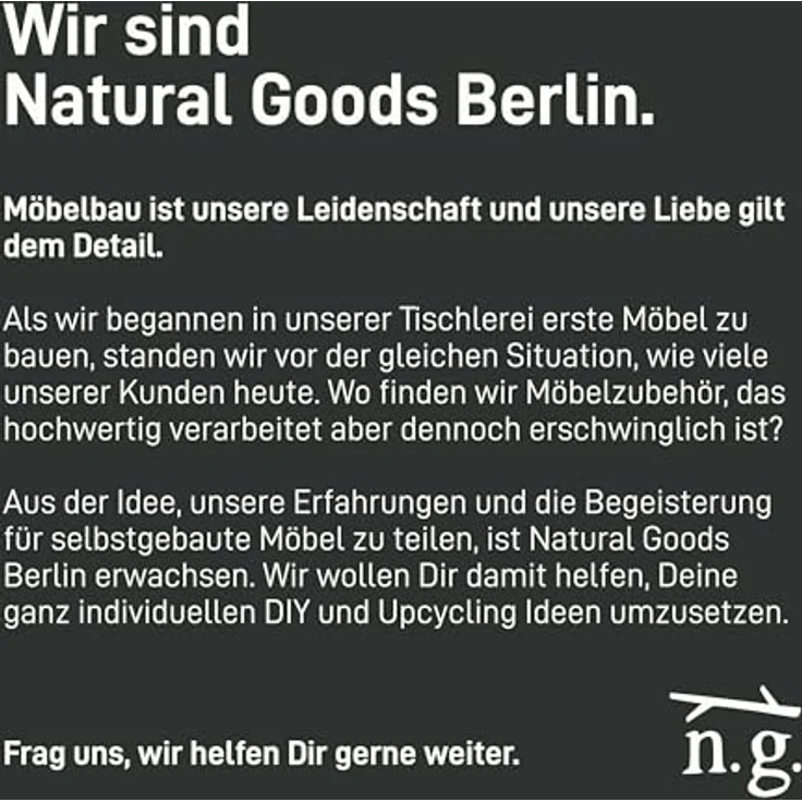Natural Goods Berlin Blumenständer RECHTECK (1 St), Blumenhocker, Blumensäule, Beistelltisch, wetterfest, Schwarz, 50cm – Bild 10