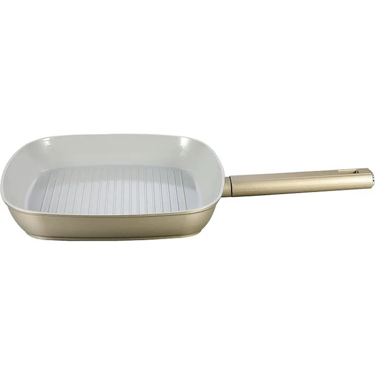 Pfanne Grillpfanne 28x28cm Antihaftbeschichtung Induktion Swiss Haus SH-SCGP28CH