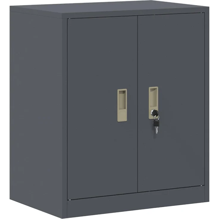 vidaXL Aufbewahrungsschrank 2 stk. Anthrazit 60 x 40 x 175 cm Stahl 3438755 – Bild 6