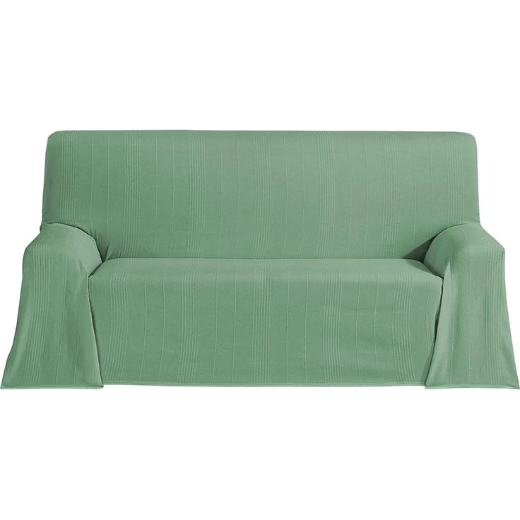 ECOMMERC3 Mehrzweck-Tagesdecke, Größe 180x260 cm, sowohl für Sofa als auch Bett, Mehrzweck-Tagesdecke, grün, dekorative Tagesdecke für Sofa, Bett, Sofaüberwurf, leicht und elegant