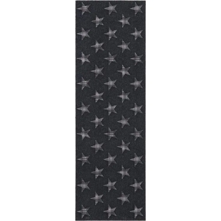 Andiamo Küchenläufer Trendy Star grau, 45 x 145 cm