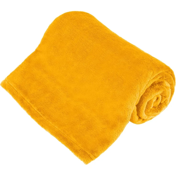 Teesa Polar-Decke 150x200 cm TEESA - gelb
