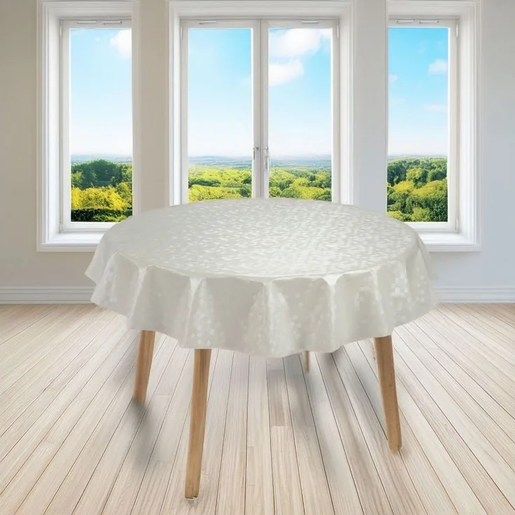 laro Tischdecke rund 140 cm wachstuchtischdecke Tischdecke abwaschbar