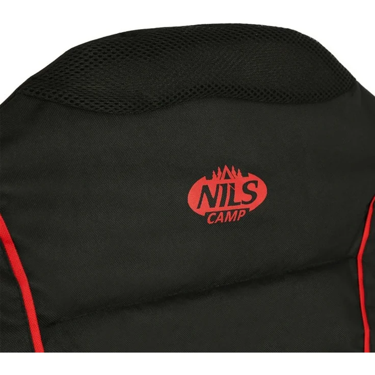 NILS NC3080 Campingstuhl – Klappbarer Outdoor-Stuhl Angelstuhl mit Tragetasche Schwarz – Bild 4