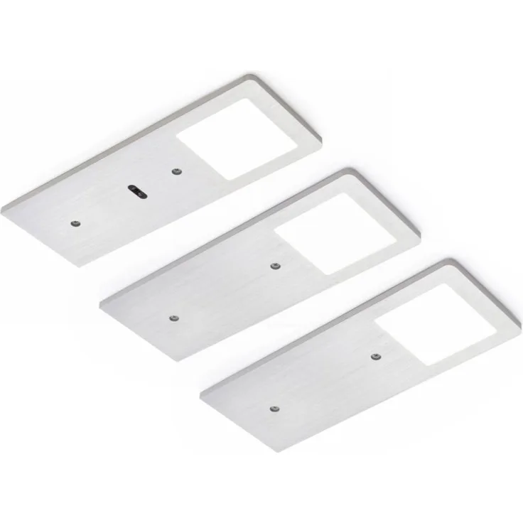 AstraLED SE Unterboden Einzelleuchte mit LED Touch Schalter im Aluminiumgehäuse 3900 K neutralweiß / Nischenleuchten / Lumica