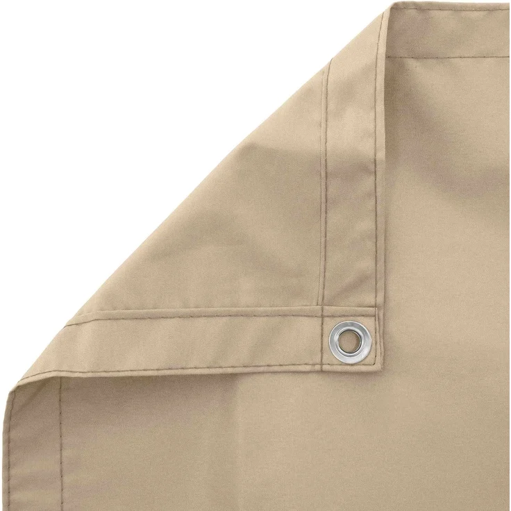 vidaXL Balkonsichtschutz Beige 100x500 cm Oxford-Stoff 42030680 – Bild 3