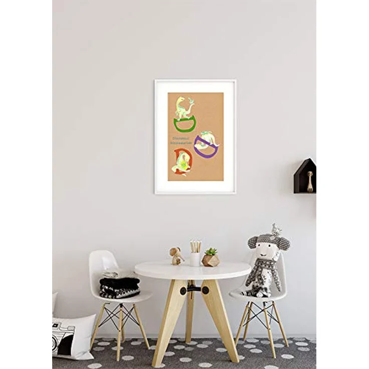 Komar Wandbild ABC Animal D, Kinderzimmer Poster zur ABC-Lernförderung, 40 x 50 cm, seidenmatte Oberfläche, lichtbeständig, ohne Rahmen, P036D-40x50 – Bild 5