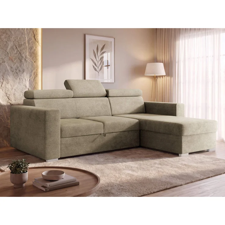 Mirjan24 Ecksofa Porabi 2rLC (Farbe: Lumo 30), 87 x 170 x 235 cm – Bild 3
