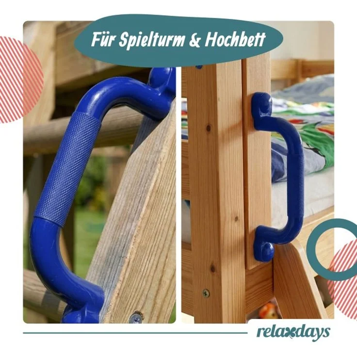 Relaxdays Klettergerüst-Griffe im Set – Bild 5