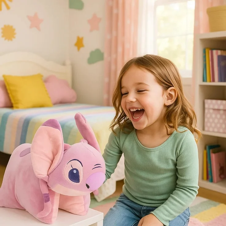 Disney Lilo & Stitch Dekokissen Zierkissen Kopfkissen Wohnzimmer Dekoration Couch Bett – Bild 5