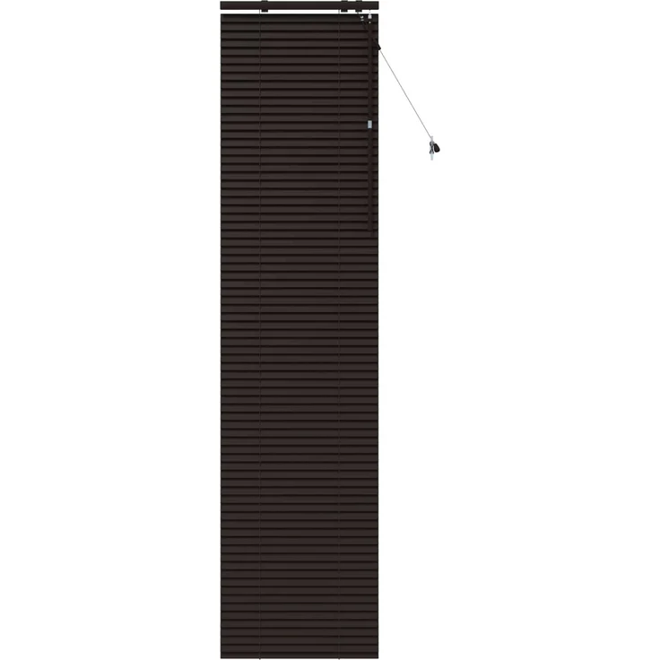 vidaXL Venezianische Jalousie Dunkelbraun 55 x 250 cm 35 mm 42015582 – Bild 2