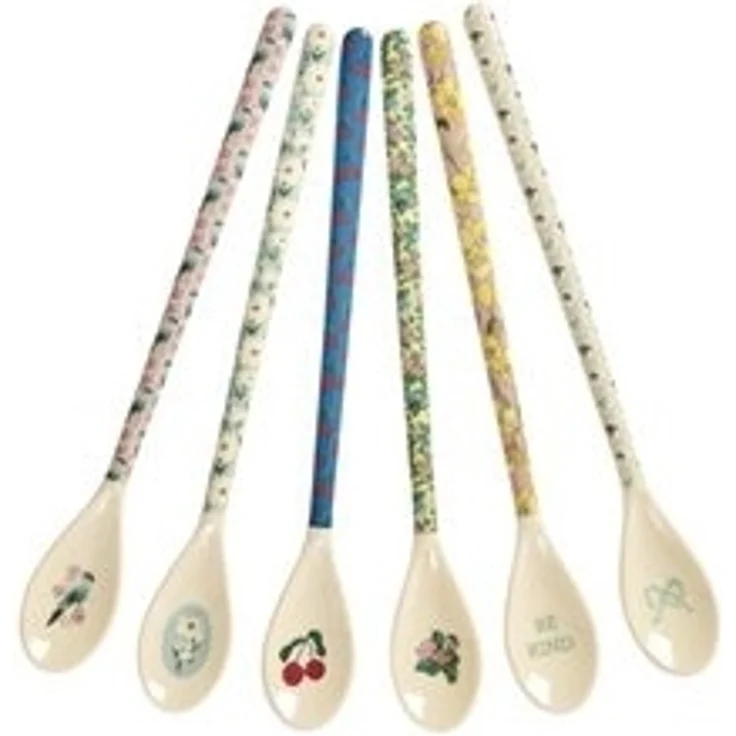 rice Dessertlöffel Rice Melamin Latte Löffel 6er Set - Show your True Colors – Bild 4