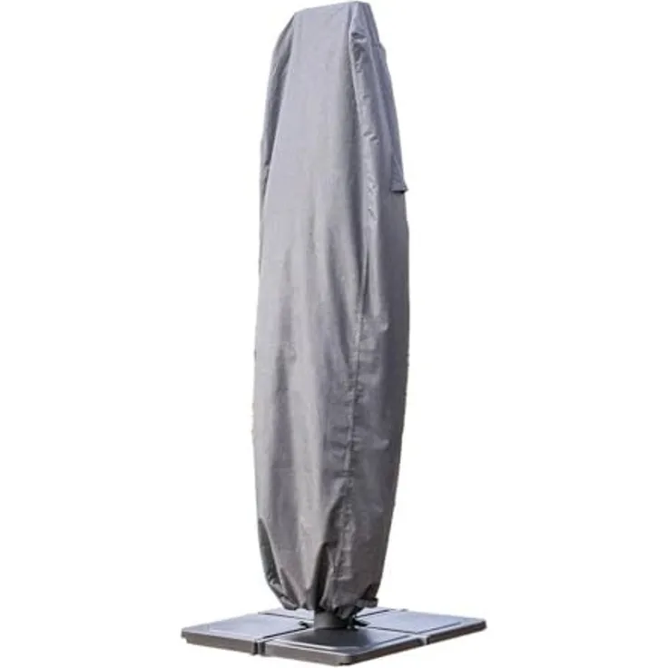 Hespéride - Hambo Schutzhülle für Ampelschirm L - 257 x 70 x 40 cm - Grau